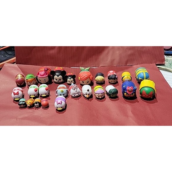 Disney & etc Tsum Tsum Mini Figures Lot 20+ - Picture 3 of 14